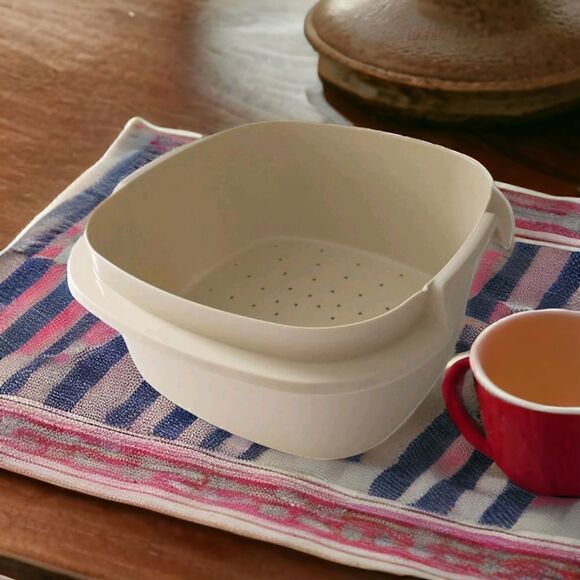 Tupperware Microwave Steamer 887-14 Insert ONLY Cookware Replacement Piece Vtg. - Picture 15 of 16